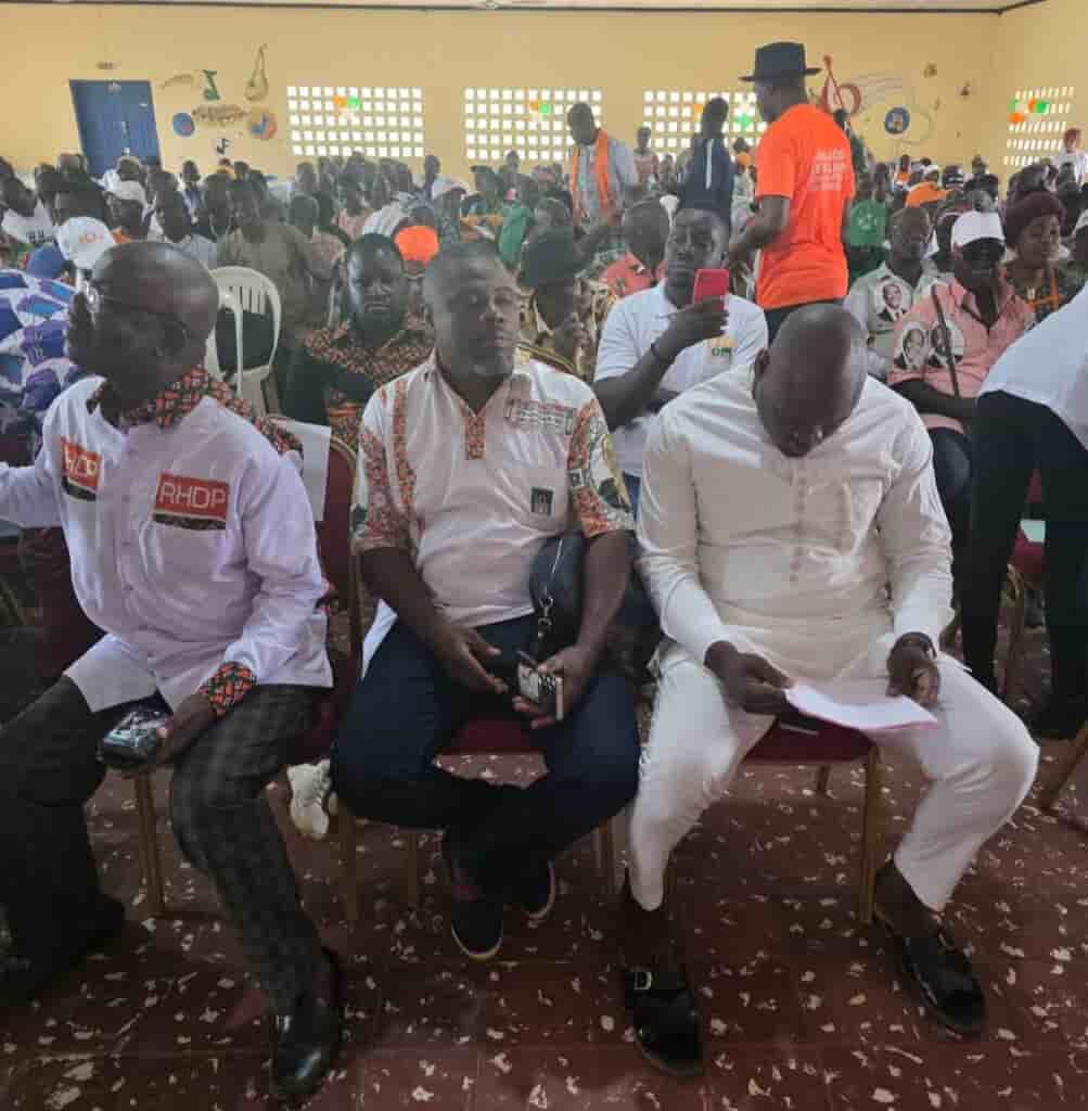 Côte d'Ivoire: le RHDP à Gagnoa est en pleine révision de ses textes en vue du congrès de juin