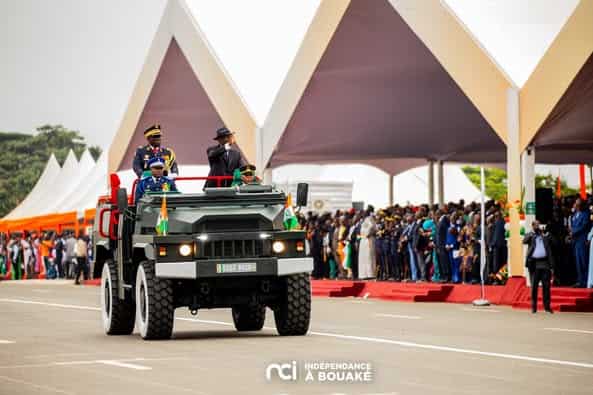 Côte d’Ivoire : les 65 ans d’indépendance  célébrés entre mémoire, fierté et message de paix