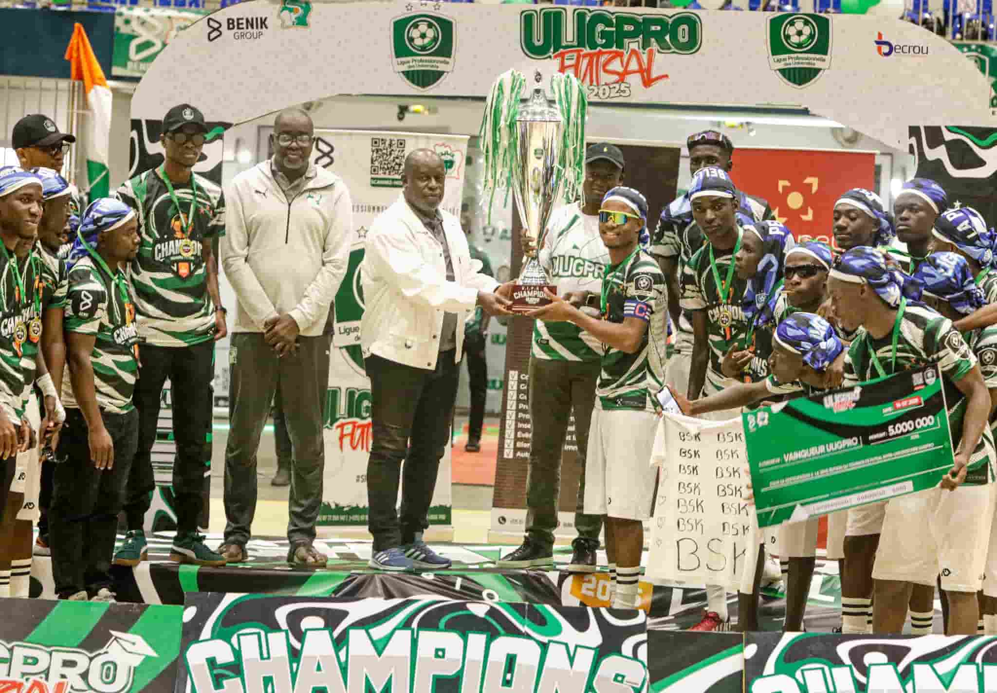ULIGPRO 2025 : champion de la 3e édition, l’UIPA empoche 5millionsFCFA