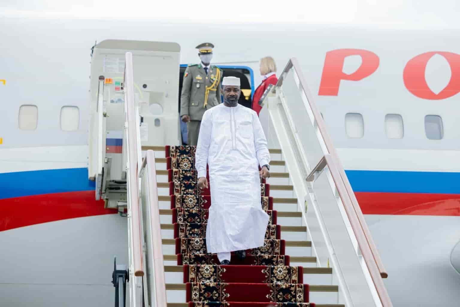 Coopération bilatérale : le président malien Assimi Goïta en visite officielle en Russie 