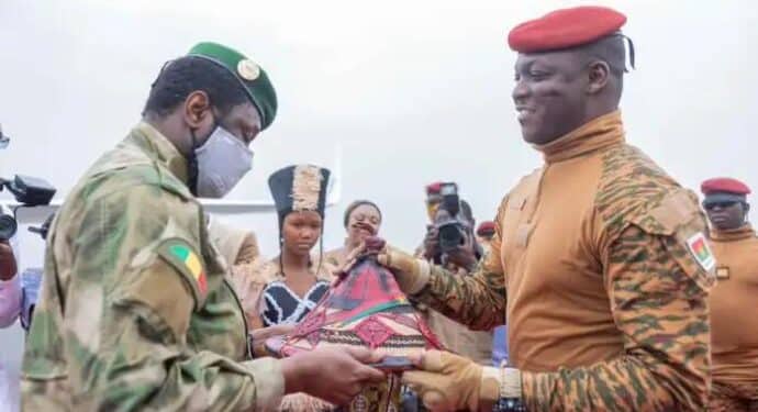 1-	Burkina Faso : Assimi Goïta présent pour une visite d’amitié et de travail