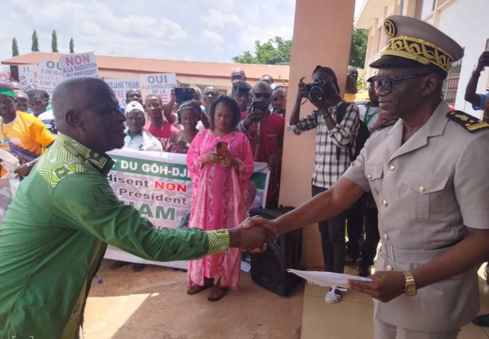 Côte d’Ivoire : des militants du PDCI manifestent à Gagnoa pour soutenir Cheick Tidjane Thiam 