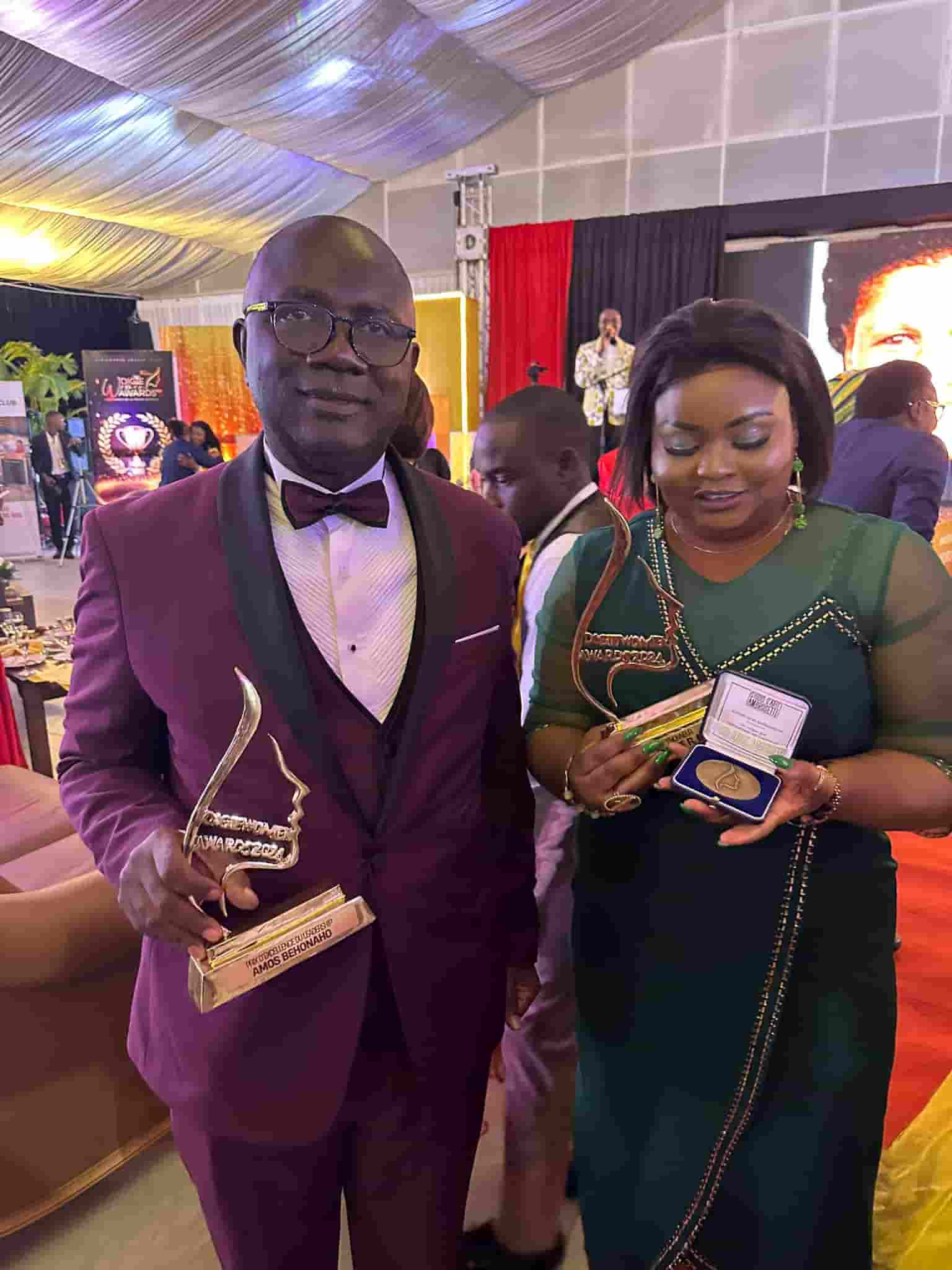 2e édition des DIGIWOMEN AWARDS: l’Ivoirien Amos Béonaho honoré au Gabon