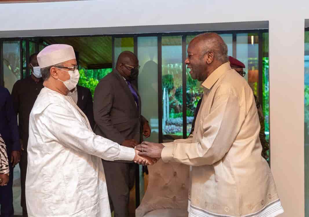 Présidentielle 2025 : Laurent Gbagbo reçoit une délégation de l’Union africaine à Abidjan