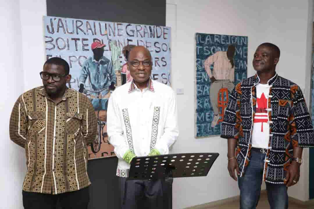 Exposition “Là-bas…” de Soro Zana et Daouda Traoré: deux artistes, deux trajectoires, une même quête de sens