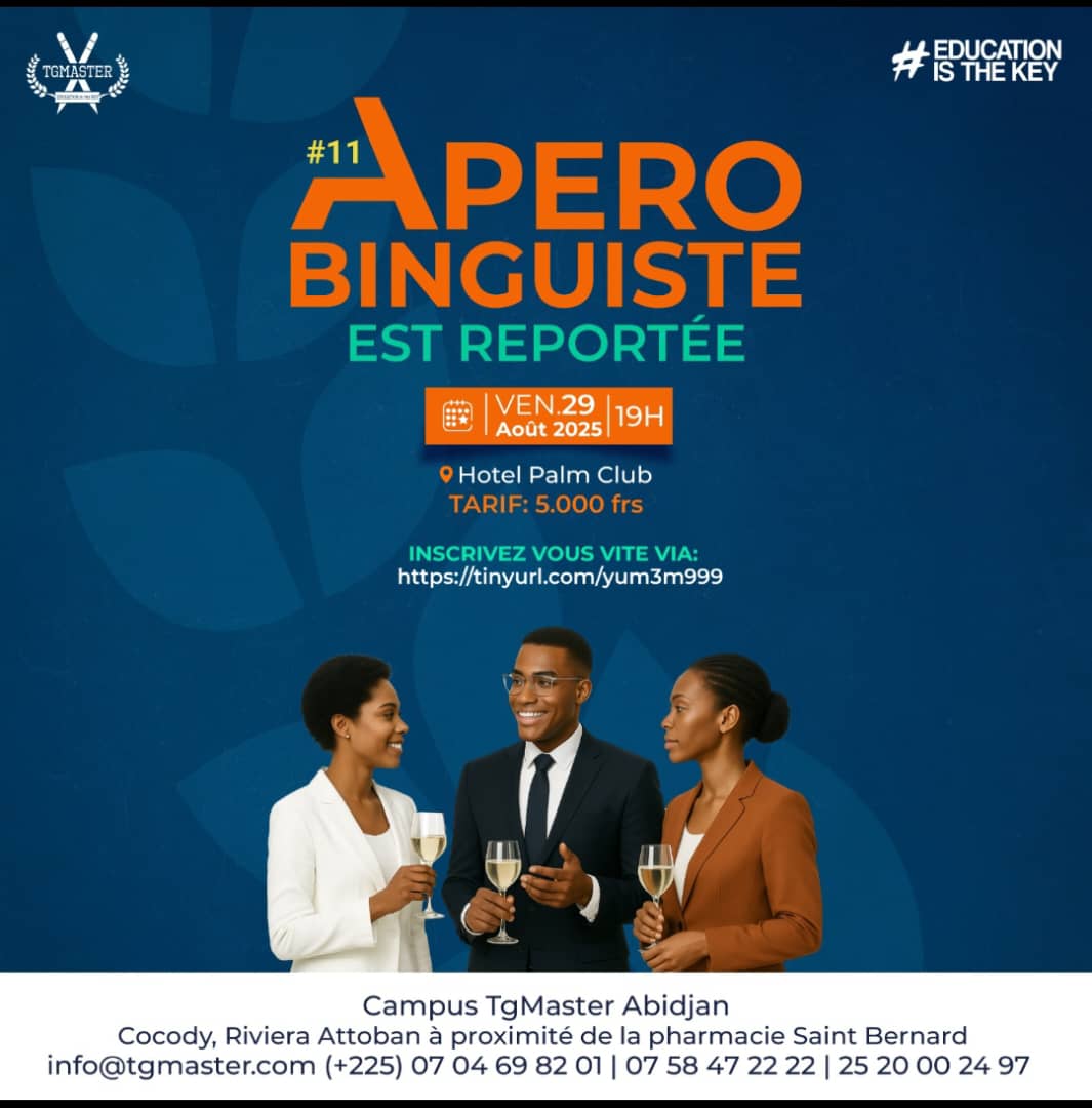 Orientation internationale : “Apéro Binguiste” prépare les jeunes Africains aux études à l’étranger