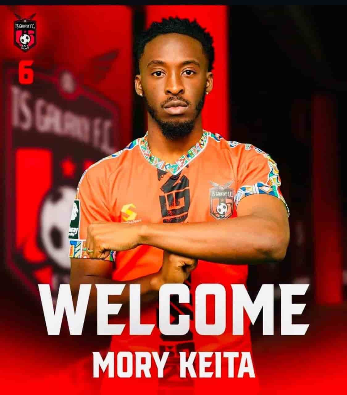 Afrique du Sud: Isaac Cheick Mory Kéita s’engage avec TS Galaxy FC 