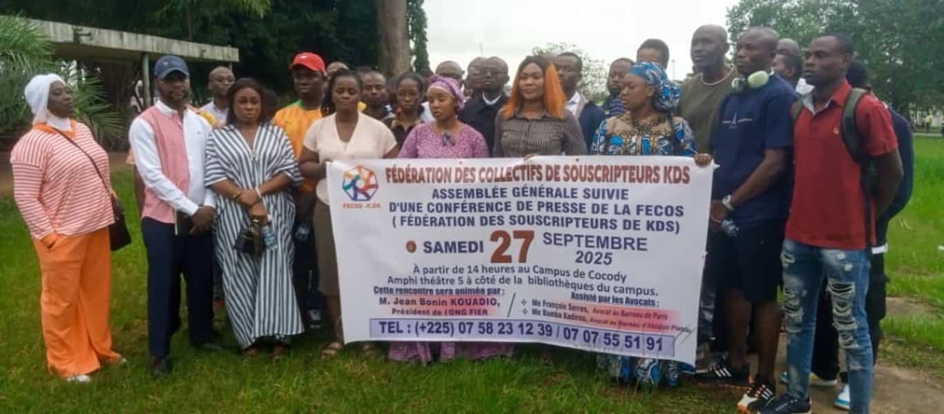  KDS:  les souscripteurs sollicitent l’appui du gouvernement pour récupérer leurs investissements