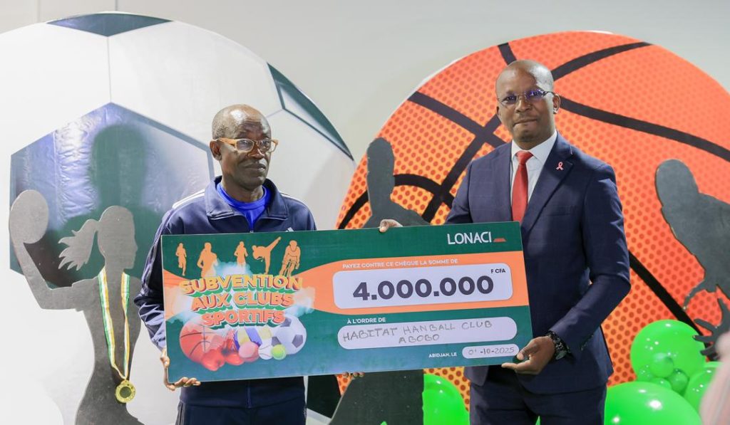 Côte d’ivoire : la Lonaci investit dans l’avenir de la jeunesse à travers le sport