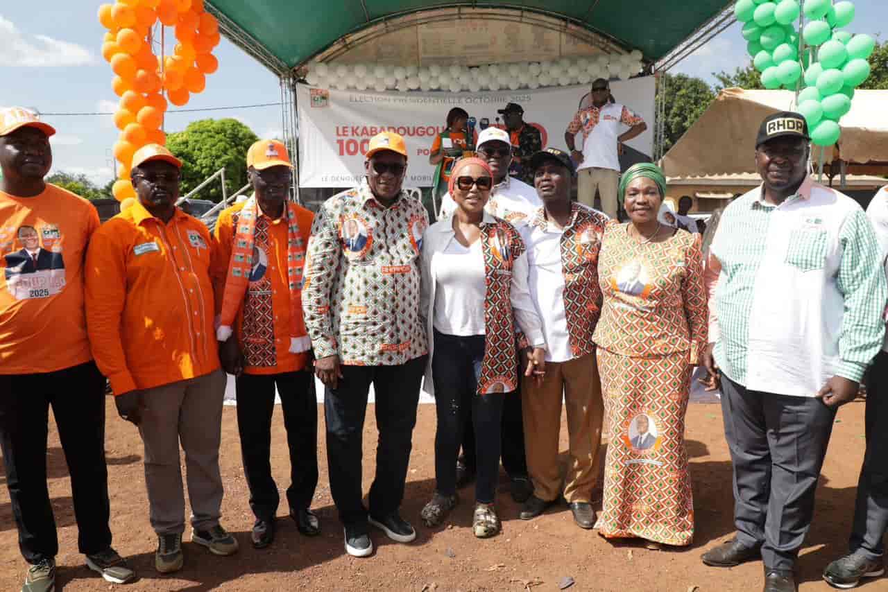 Présidentielle 2025: Nassénéba Touré sonne la mobilisation du Rhdp dans le  Kabadougou pour un “coup K.O.” au premier tour