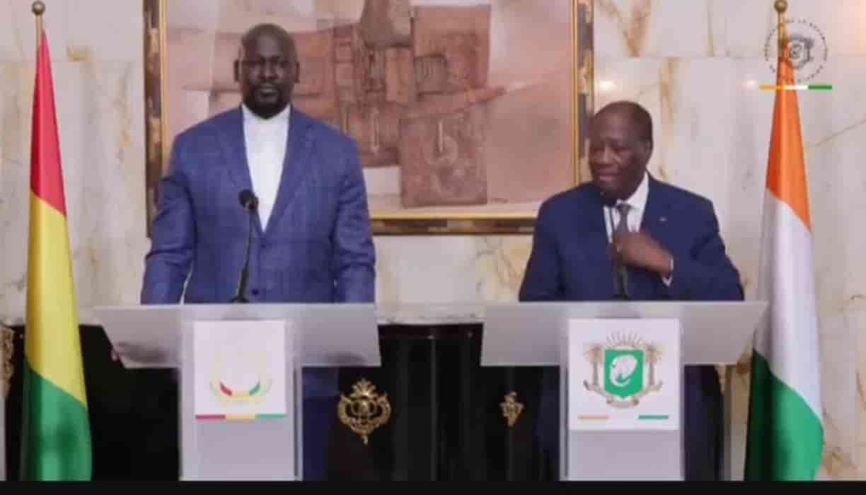 Côte d’Ivoire : Mamadi Doumbouya en visite officielle 