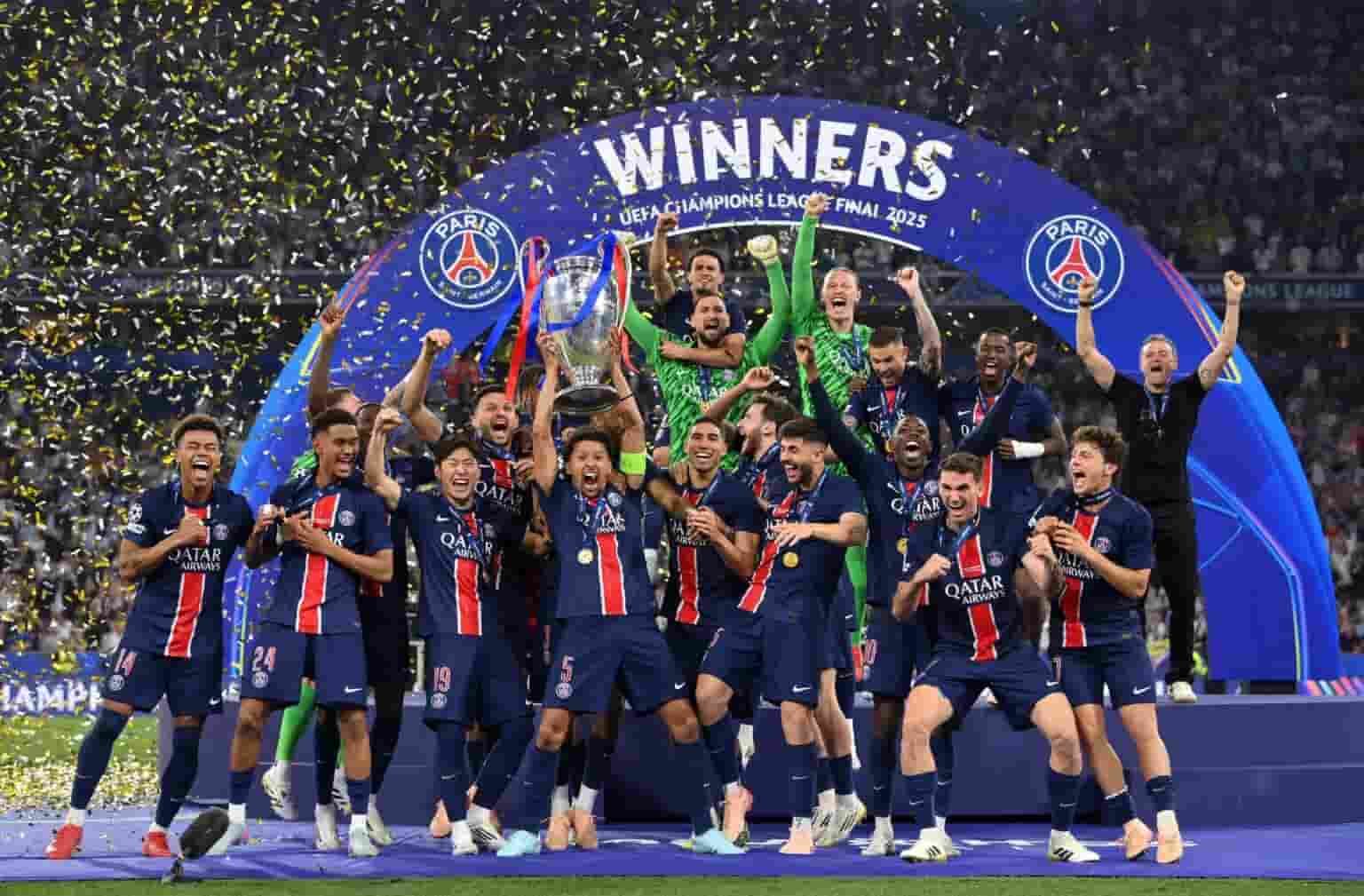 Paris entre dans la légende : Le PSG décroche enfin sa première Ligue des champions face à l’Inter Milan (5-0)