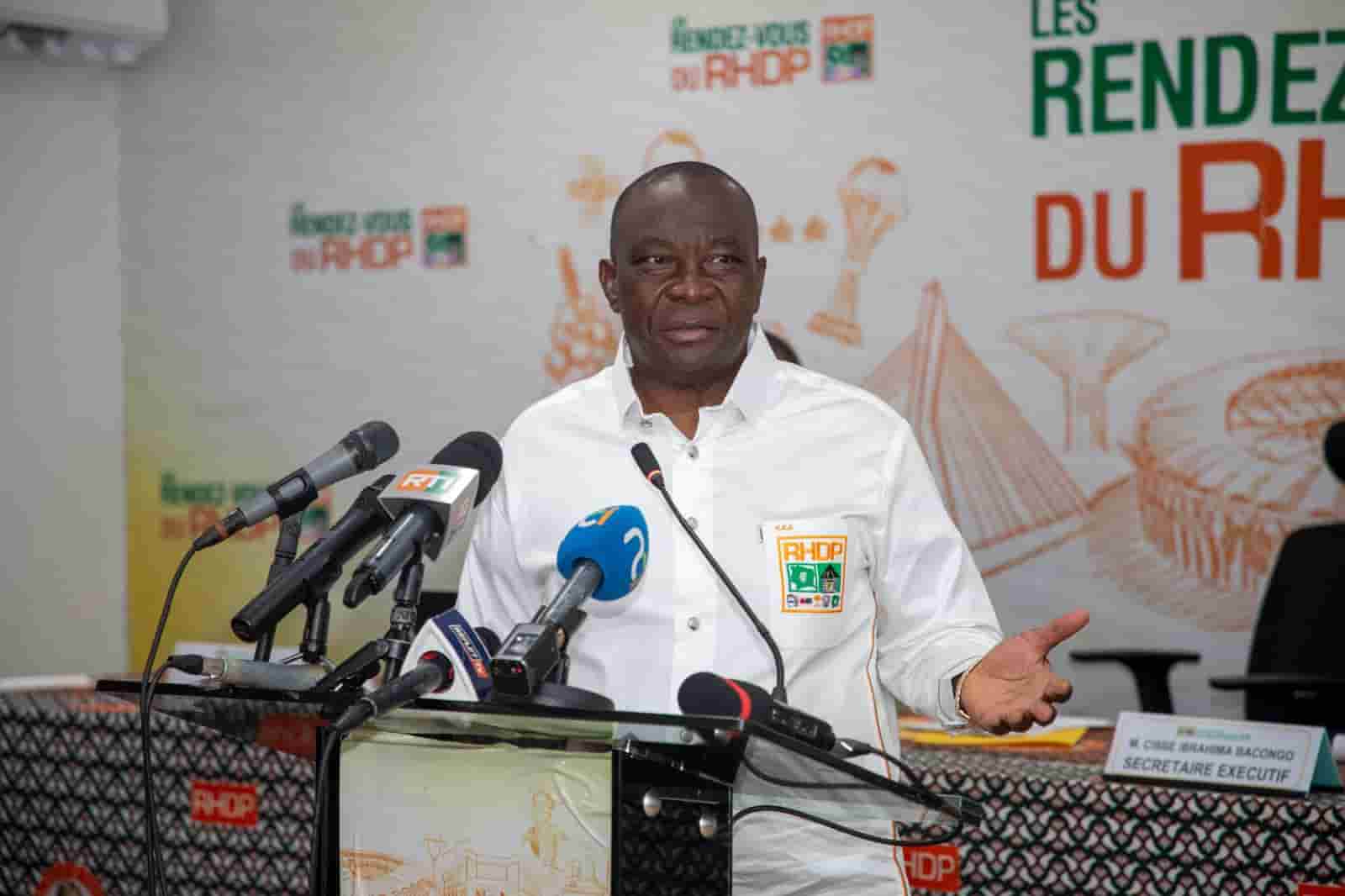 Présidentielle 2025 en Côte d’Ivoire : le RHDP appelle à une compétition pacifique et conforme au cadre légal