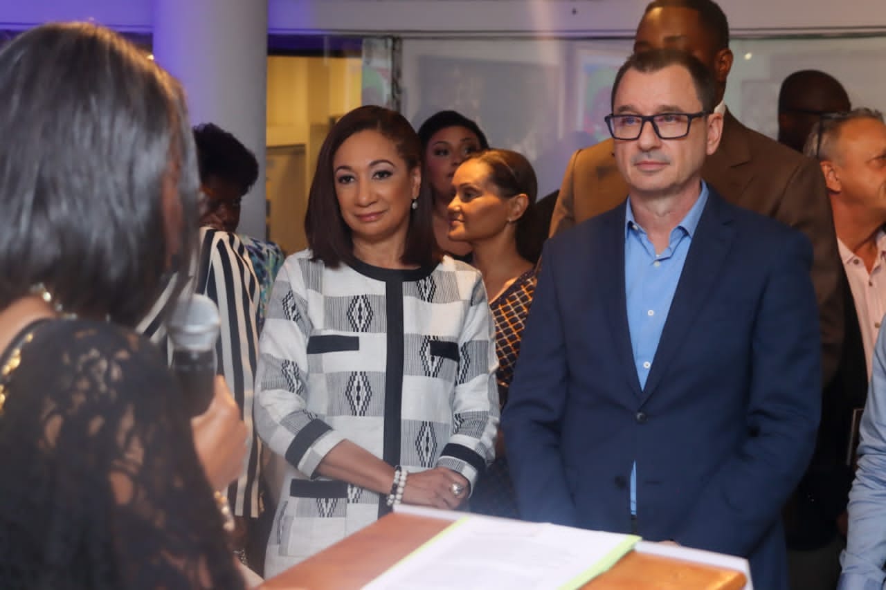 Rotonde des Arts : Françoise Remarck exprime son admiration pour la Fondation d'Augustin