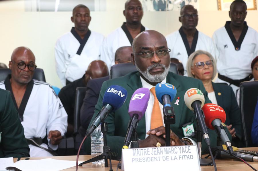 Taekwondo : démis de son poste de président, Jean-Marc Yacé annonce des sanctions