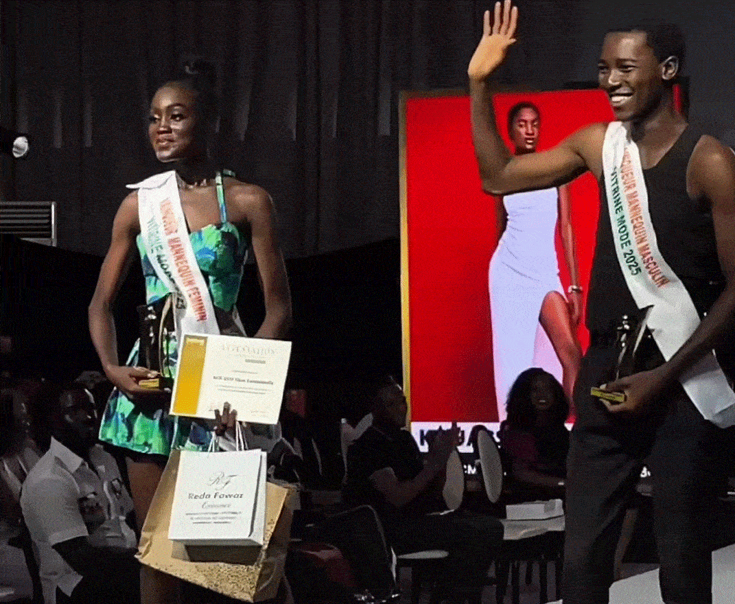 Vitrine Mode 2025 : Kouassi Yasmine et Diomande Ibrahim sacrés meilleurs mannequins de la 3e édition