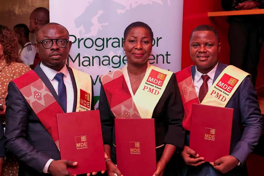 MDE Business School : 85 managers  reçoivent leur certificat de fin de formation