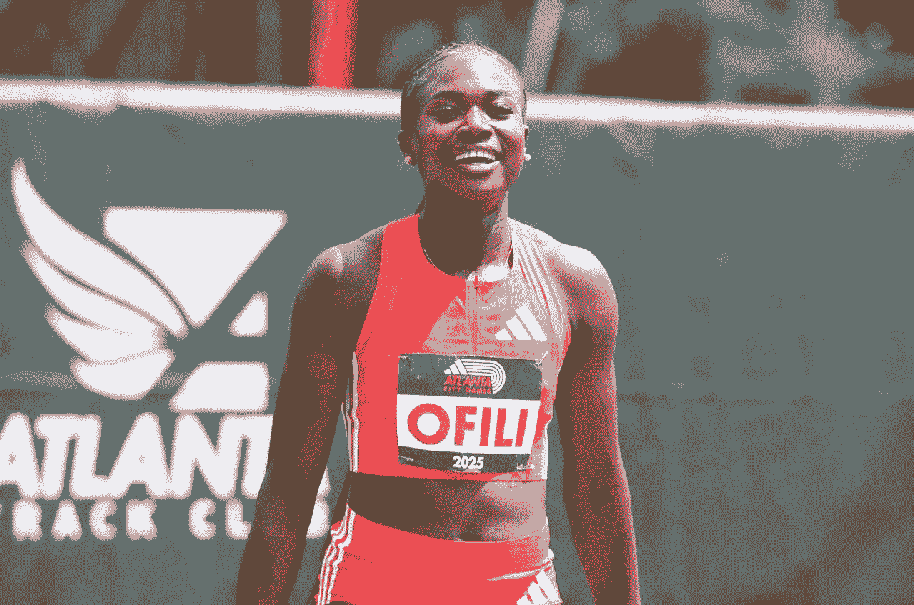 Athlétisme : la Nigériane Favour Ofili entre dans l’histoire avec un record mondial sur 150 m