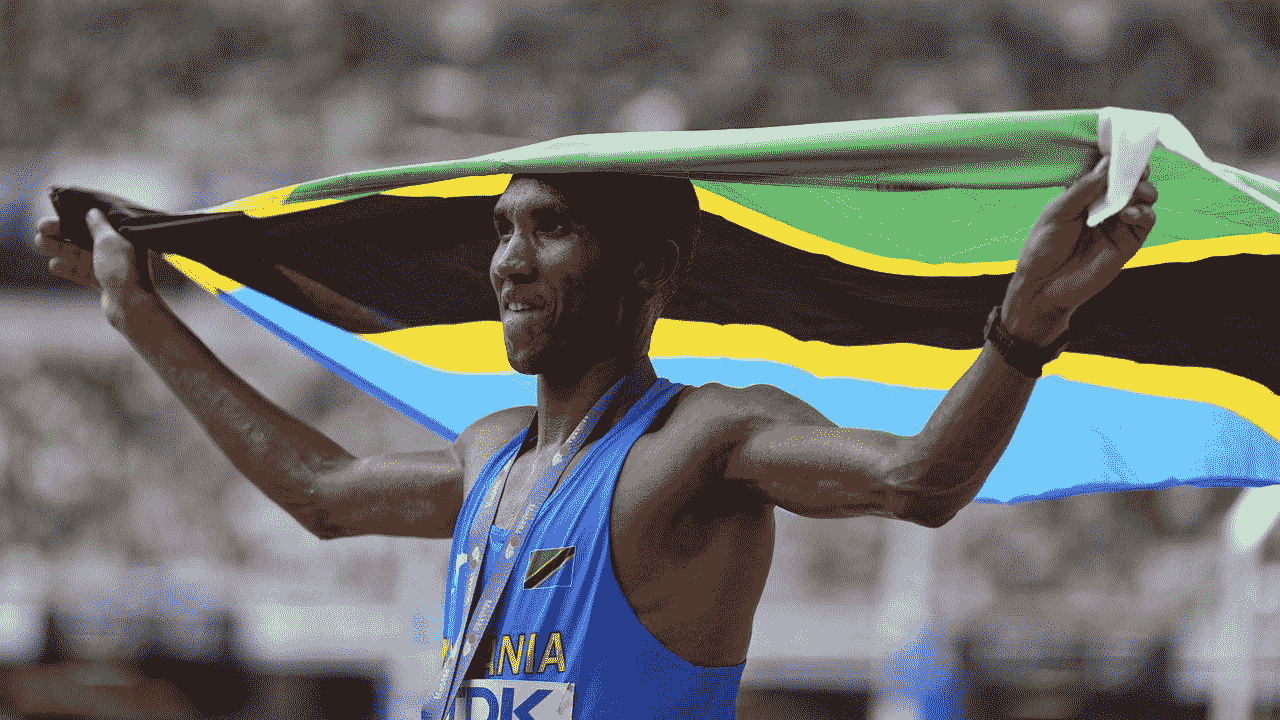 Athlétisme :  Alphonce Simbu, premier champion du monde de marathonfait vibrer la Tanzanie 