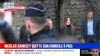 Sarkozy incarcéré : la chute d’un président, le triomphe d’une justice sous tension
